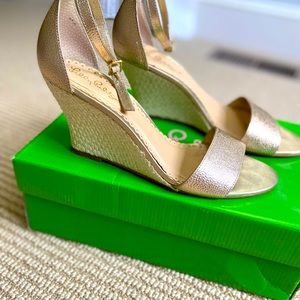 Lily Pulitzer Bridgette Wedge Excellent condition!